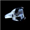 Image 1 : 24.90CT NATURAL BIO TOURMALINE 14K W/G RING
