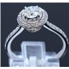Image 2 : Silver & Cubic Zirconia Ring:2.48gms/Cubic Zirconia:0.38ct