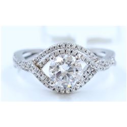 Silver & Cubic Zirconia Ring:2.96gms/Cubic Zirconia:0.45ct