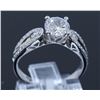 Image 3 : Silver & Cubic Zirconia Ring:2.89gms/Cubic Zirconia:0.28ct