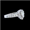 Image 2 : 0.35CT NATURAL DIAMOND 14K WHITE GOLD RING