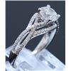 Image 2 : Silver & Cubic Zirconia Ring:2.87gms/Cubic Zirconia:0.31ct