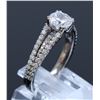 Image 2 : Silver & Cubic Zirconia Ring:3.14gms/Cubic Zirconia:0.58ct