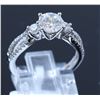 Image 1 : Silver & Cubic Zirconia Ring:2.96 gms/Cubic Zirconia:0.38ct