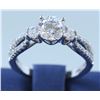 Image 2 : Silver & Cubic Zirconia Ring:2.96 gms/Cubic Zirconia:0.38ct