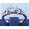 Image 4 : Silver & Cubic Zirconia Ring:2.76ct/Cubic Zirconia:0.37ct