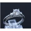 Image 2 : Silver & Cubic Zirconia Ring:4.05gms/Cubic Zirconia:0.41ct