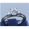 Image 4 : Silver & Cubic Zirconia Ring:4.05gms/Cubic Zirconia:0.41ct