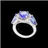 Image 2 : 5.6CT NATURAL TANZANITE 14K W/G RING