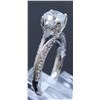 Image 2 : Silver & Cubic Zirconia Ring:0.75ct/Cubic Zirconia:2.55gms