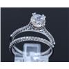 Image 3 : Silver & Cubic Zirconia Ring:1.88gms/Cubic Zirconia:0.13ct/Silver & Cubic Zirconia Band:0.92gmsCubic