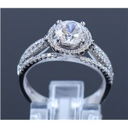 Silver & Cubic Zirconia Ring:3.98gms/Cubic Zirconia:0.45ct