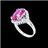 Image 2 : 4.79CT NATURAL RUBY 14K W/G RING