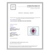 Image 4 : GIA 4.04CT NATURAL BURMA RUBY(NO LEAD FILLING) 14K WHITE GOLD RING
