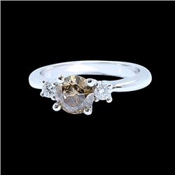 1.03CT NATURAL DIAMOND 14K W/G  RING