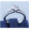 Image 1 : Silver & Cubic Zirconia Ring:4.40 gms/Cubic Zirconia:0.36ct