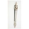Image 1 : A 19th century French wall thermometer, in Louis XIV style, the tapering ebonised back-plate appl...
