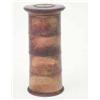 Image 1 : A Victorian sycamore spice tower, of four cylindrical sections, paper labels worn, 8.5 ins....