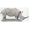 Image 1 : Ian Rank-Broadley: a bronze white Rhino, standing on a naturalistic base signed with a monogram a...