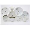 Image 1 : A group of late 18th century English teaware; three teabowls, two coffee cups and four saucers, a...