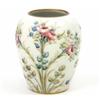 Image 1 : A Moorcroft Macintyre ovoid vase, circa 1907, decorated with sprays of roses, tulips and forget-m...