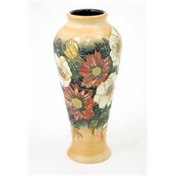 A Moorcroft Collectors Club Victoriana vase, late 1990's. designed by Emma Bossons, decorated in...