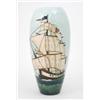 Image 1 : A Moorcroft Limited Edition HMS Sirius Bicentenary ovoid vase, late 1980's, designed by Sally Tuf...