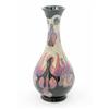 Image 1 : A Moorcroft Collectors Club Fuschia vase, decorated in shades of purple and pink against a two-to...