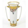 Image 1 : A Moorcroft Macintyre 'Eighteenth century' two-handled trumpet vase, circa 1908, decorated with s...