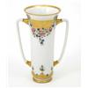 Image 1 : A Moorcroft Macintyre 'Eighteenth century' two-handled trumpet vase, circa 1908, decorated with s...