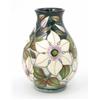 Image 1 : A Moorcroft Sophie Christina baluster vase, circa.2001-02, designed by Sian Leeper, decorated in...