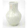 Image 1 : A Moorcroft baluster vase, circa 1928-1949, simply decorated with a simple white glaze, with trac...