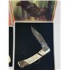 Image 2 : .  Lot of handled Scrimshaw folding knives
