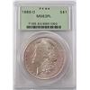 Image 1 : Morgan Silver Dollar 1888 O MS 63.