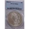 Image 1 : Morgan Silver Dollar 1884 O MS 64.
