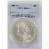 Image 1 : Morgan Silver Dollar 1885 O MS 64