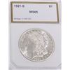 Image 1 : Morgan Silver Dollar 1921 S MS 65.