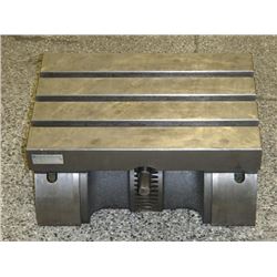 Yuasa 15" x 10" Manual Tilting T-Slot Table, + /- 45 Degrees