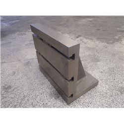 Steel T-Slot Right Angle Plate, 12" x 18" x 18"