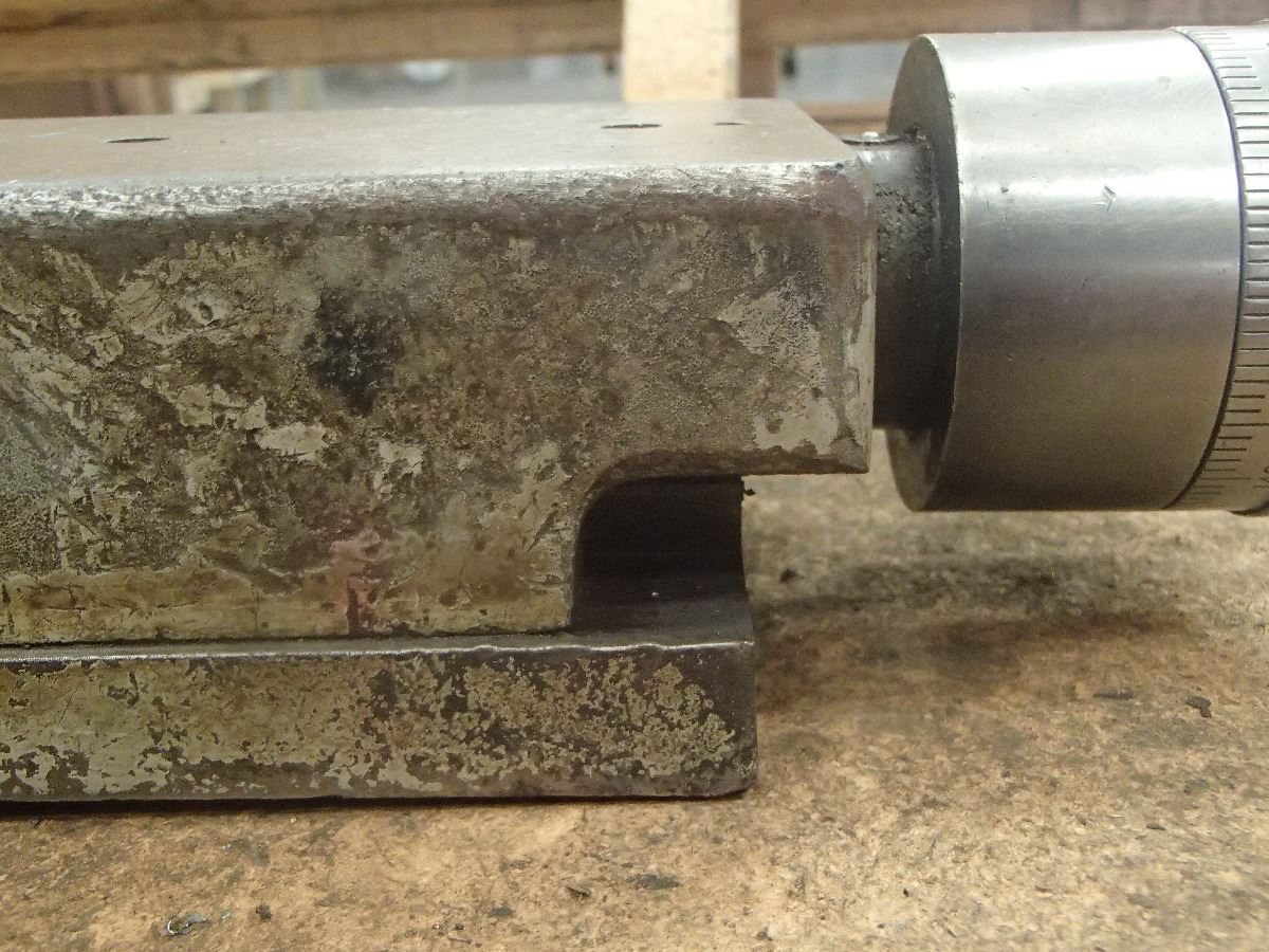 T-Slot compound rest for a lathe, 4.5