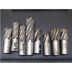 Misc Sized HSS End Mills, Shank: 1.25"