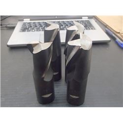 1-1/2" & 1-3/8" 2FL HSS End Mills, Shank: 1.25"