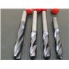 Image 2 : Carbide Drills, 4 Total