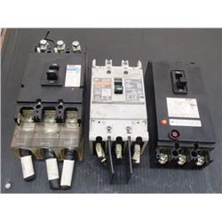 Fuji Circuit Breakers, 125A, 100A, 30A