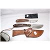 Image 1 : 2 GROHMENN Knives, 1 in Leather Sheath