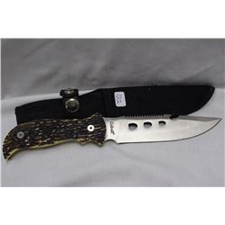 Hunting Knife in Sheath COBALT