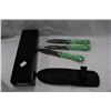 Image 1 : New Set of 3 Throughing Knives in Box