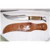 Image 1 : Original Buffalo Skinner Bowie - Germany with Sheath 8" Blade