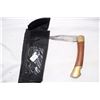 Image 1 : Heavy Wood and Brass Lockblade in Case
