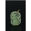Image 4 : Chinese Celadon Hardstone Carved Pendant